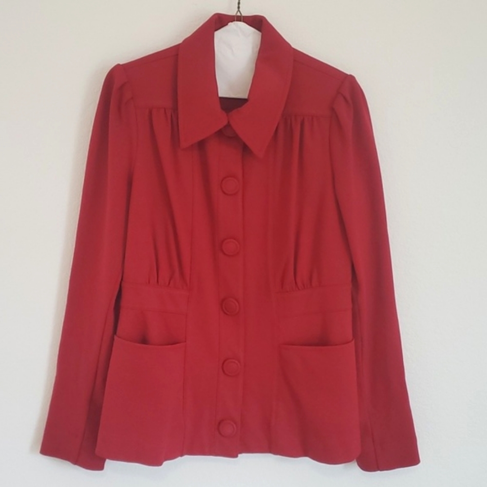 Cabi red jacket size small